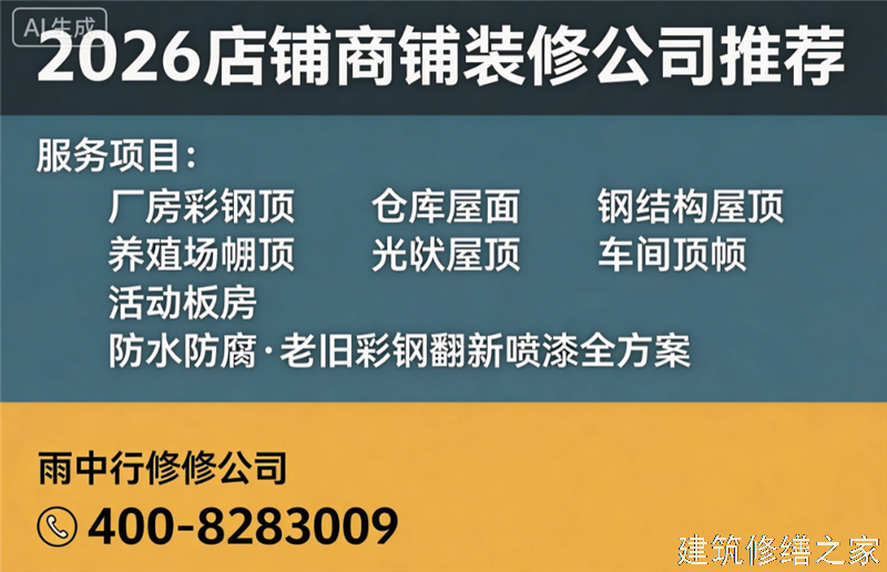 亳州2026/9利辛县厂房屋面防水哪家专业正规